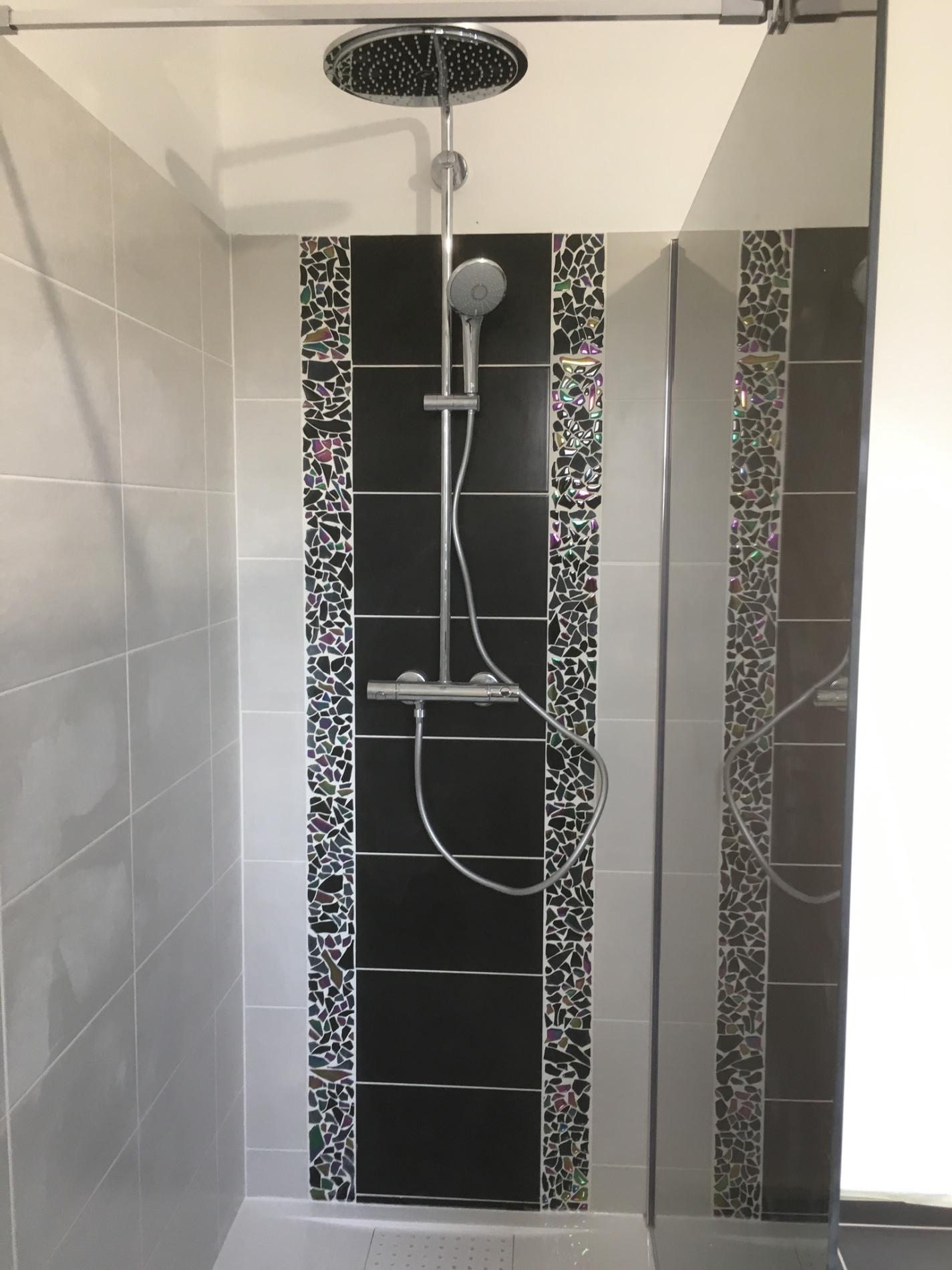 création douche extrat plate